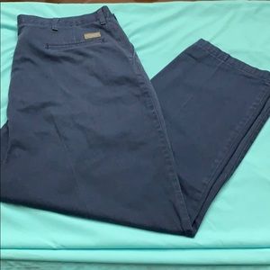 Men’s Lee Performance Khakis Blue 40 x 30
